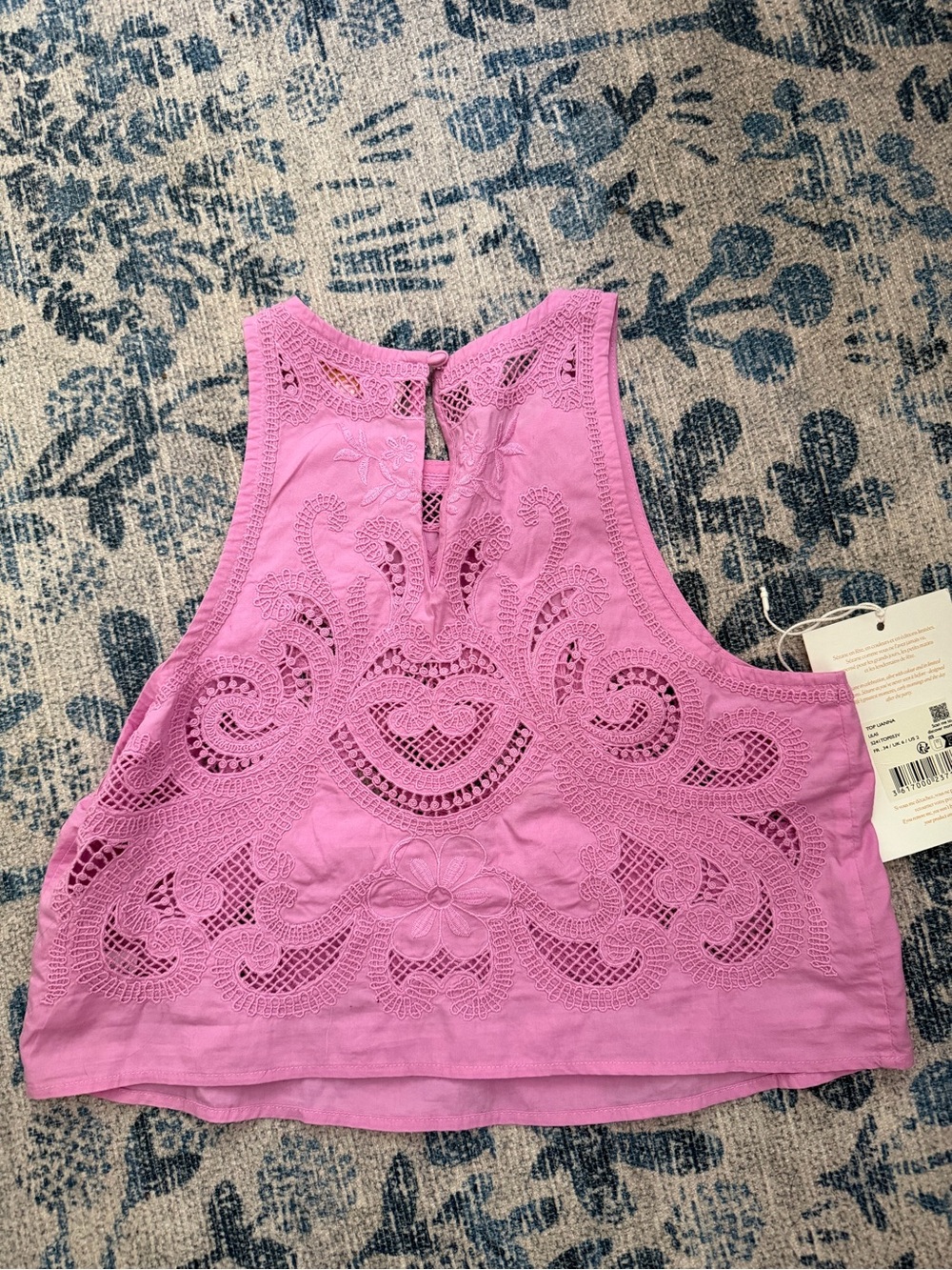 SÉZANE Editions Unanna Top lilac SIZE 2(34) NWT - Picture 5 of 7